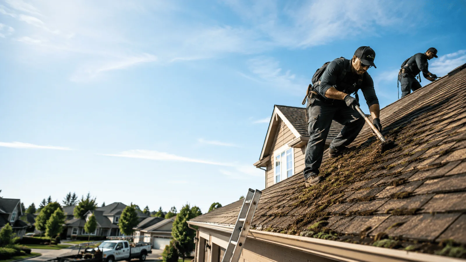 Roof Moss Removal in Glenhaven, CA near me
